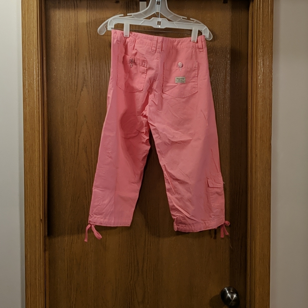 Pink Unionbay cotton capris - Picture 2 of 4